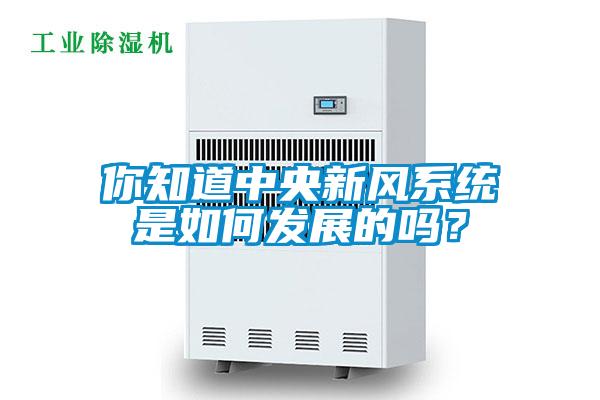 你知道中央新風(fēng)系統(tǒng)是如何發(fā)展的嗎？