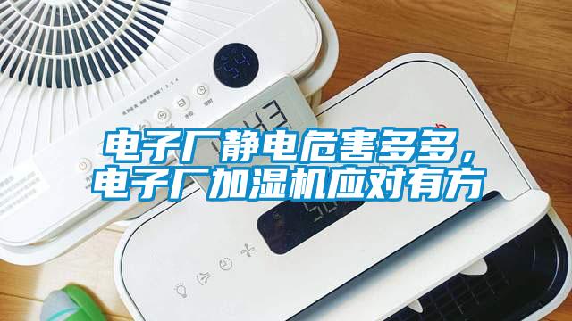 電子廠靜電危害多多,電子廠加濕機應(yīng)對有方