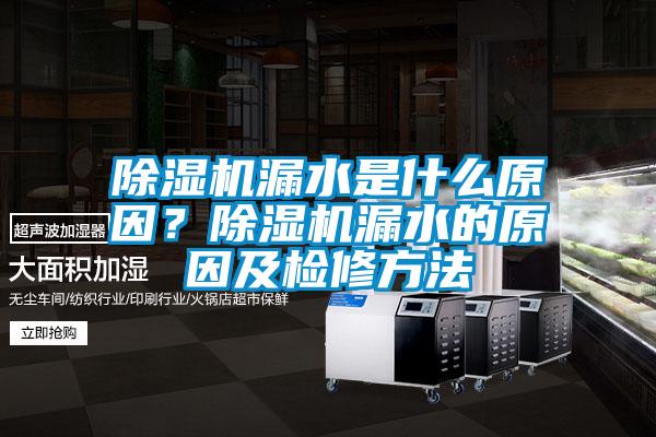 除濕機漏水是什么原因?除濕機漏水的原因及檢修方法