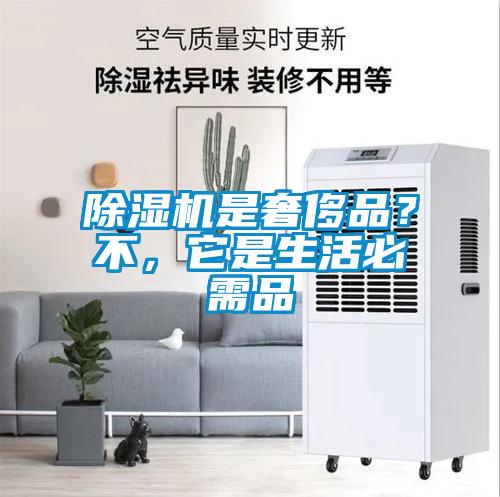 除濕機是奢侈品?不,它是生活必需品