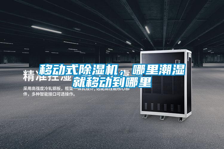 移動式除濕機(jī)，哪里潮濕就移動到哪里