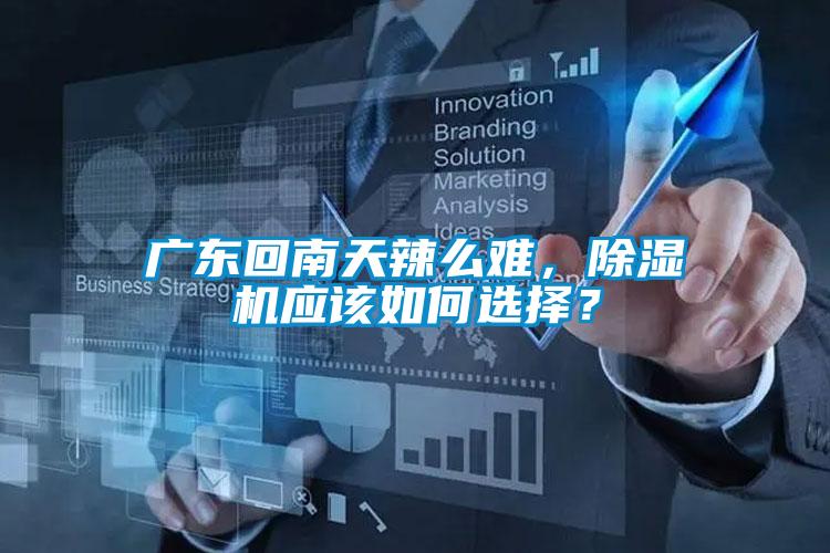 廣東回南天辣么難，除濕機(jī)應(yīng)該如何選擇？