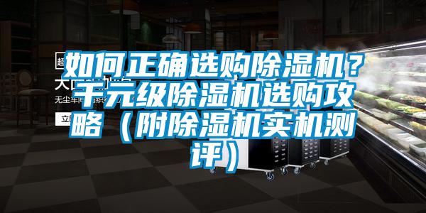 如何正確選購除濕機？千元級除濕機選購攻略（附除濕機實機測評）