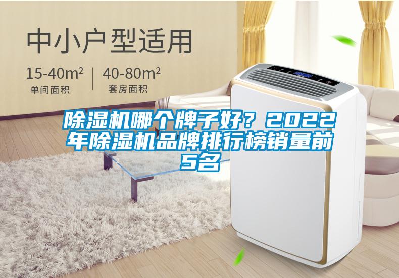 除濕機哪個牌子好？2022年除濕機品牌排行榜銷量前5名