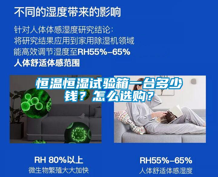 恒溫恒濕試驗箱一臺多少錢?怎么選購?