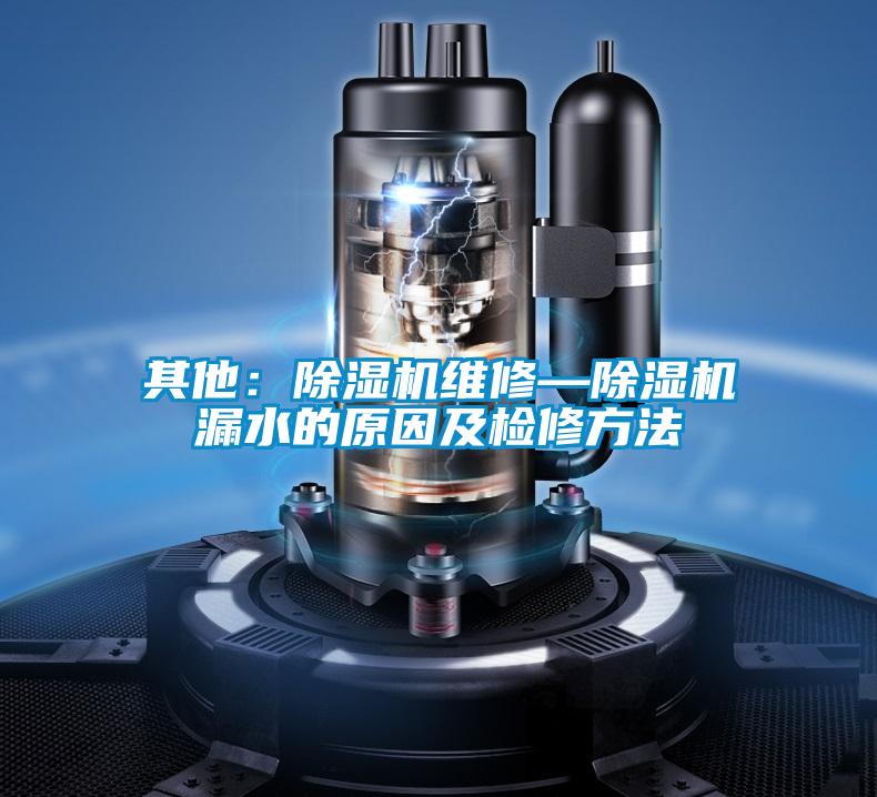 其他:除濕機(jī)維修—除濕機(jī)漏水的原因及檢修方法