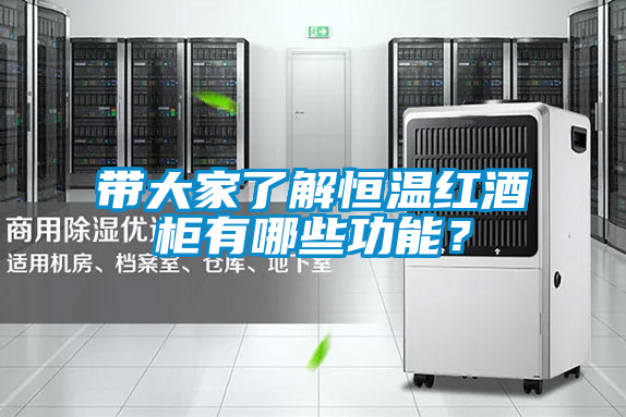 帶大家了解恒溫紅酒柜有哪些功能?