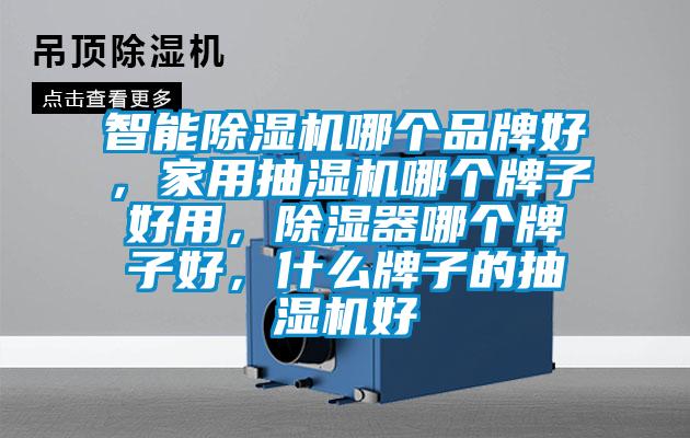 智能除濕機(jī)哪個(gè)品牌好,家用抽濕機(jī)哪個(gè)牌子好用,除濕器哪個(gè)牌子好,什么牌子的抽濕機(jī)好