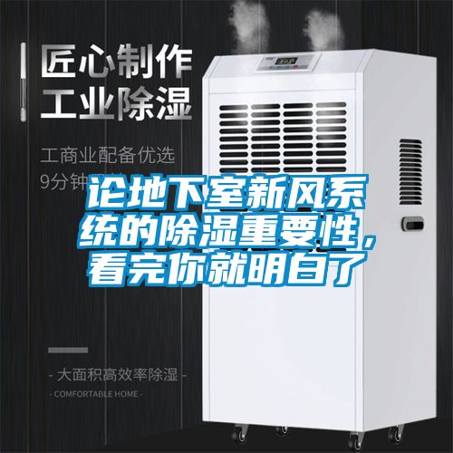 論地下室新風系統的除濕重要性，看完你就明白了