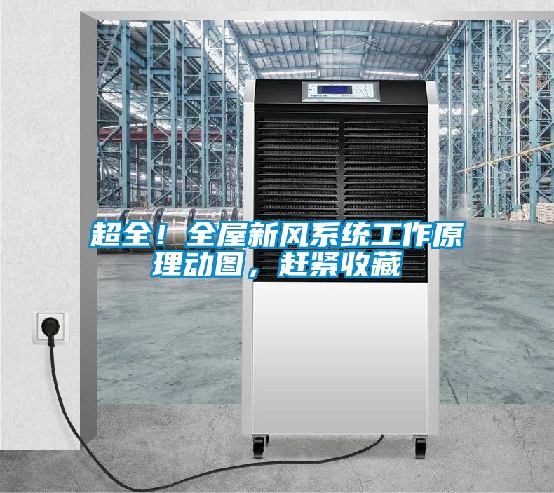 超全!全屋新風系統工作原理動圖,趕緊收藏